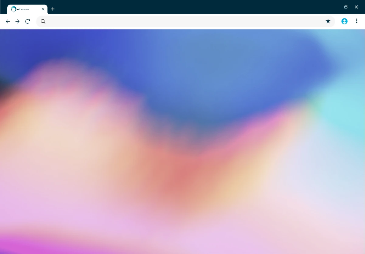 AI Browser Interface